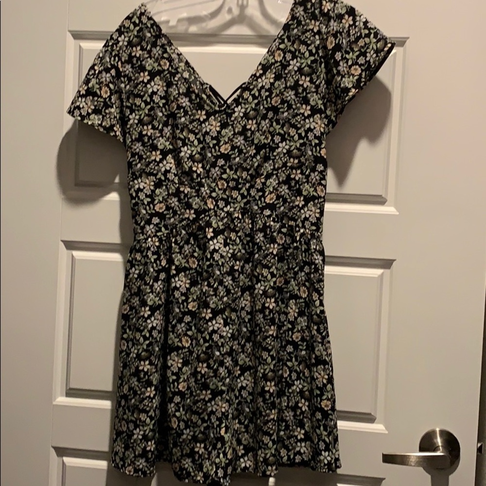 Summer floral romper